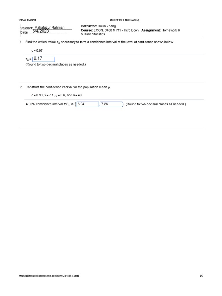 Homework 6 | PDF