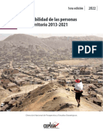 CEPLAN - Vulnerabilidad de Las Personas en El Territorio 2013-2021 - PDF