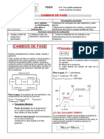 Cambios de Fase