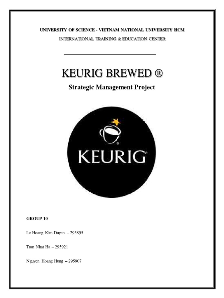 KeurigCase Study (Design Thinking) PDF