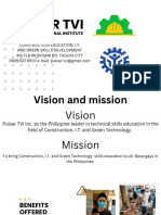 Vision and Mission