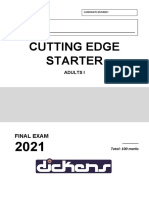 Cutt Edge Starter Final 2021