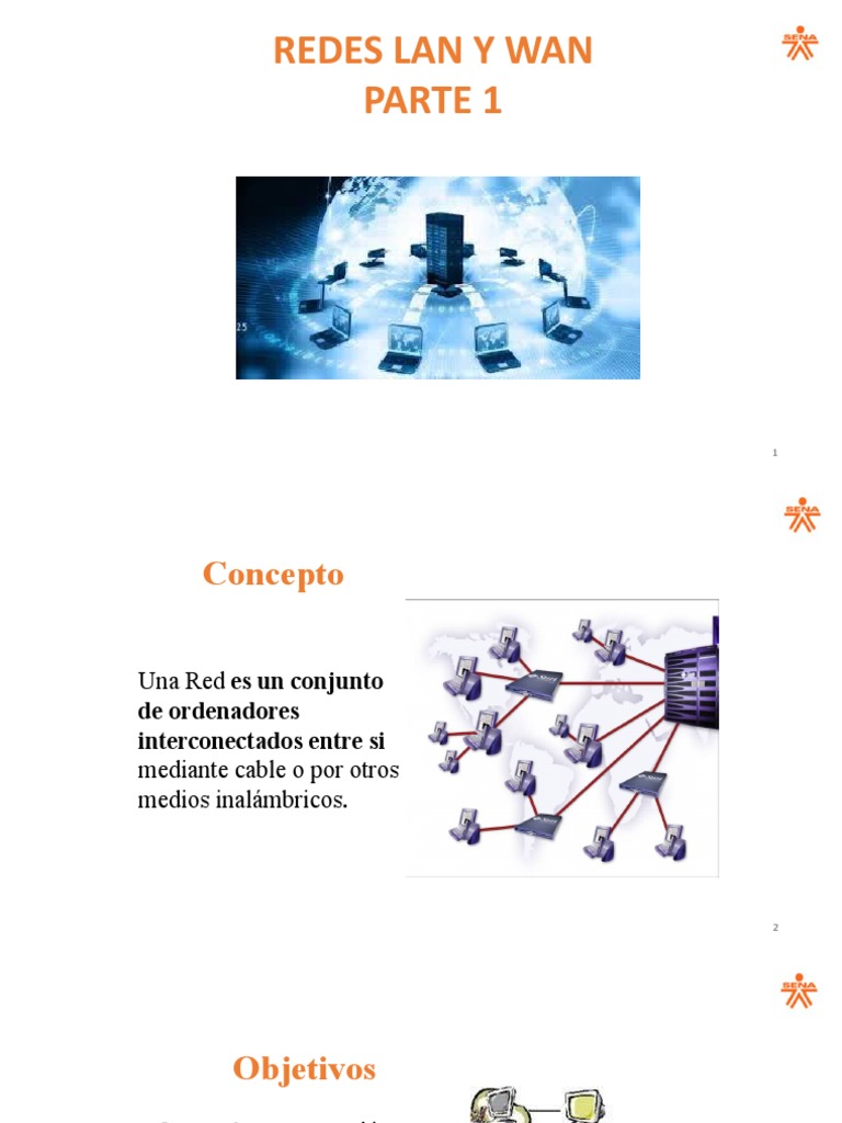 Tipos de Redes: LAN y WAN | PDF | Red de computadoras | Servidor ...
