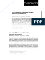 6 Uma Análise Crítica Da Revolução Cognitiva Implicações Epistemológicas. J., & Lopes, R. F. F. (2009)