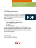 Comunicación A ConsejoEducación - Jornada