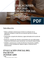 Evaluacion Inicial Intoxicaciones