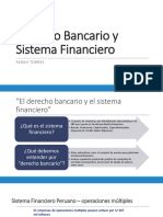 Derecho Bancario y Sistema Financiero