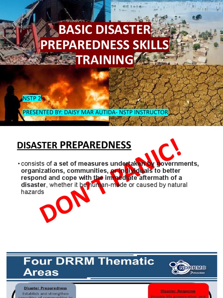 Essential Disaster Preparedness Skills | PDF | Cardiopulmonary ...