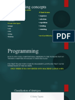 11.programming Concepts
