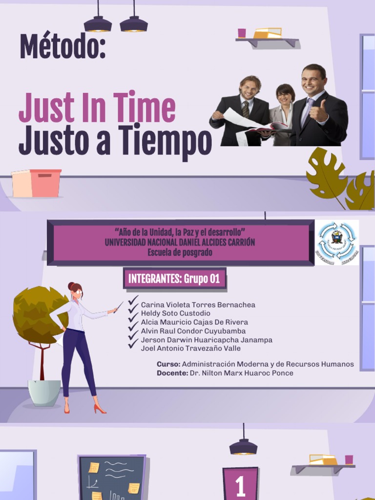 Presentación - Just in Time (Justo A Tiempo) | PDF | Lean Manufacturing ...