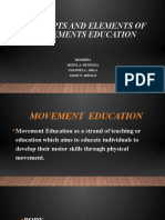 Concepts and Elements of Movements Education