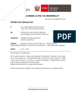 Informe 003 de Salida de Bienes