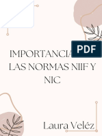 Importancia de Las Normas Niif y Nic Laura Velez - 20230822 - 223754 - 0000