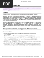 Matrix Decomposition Chap1