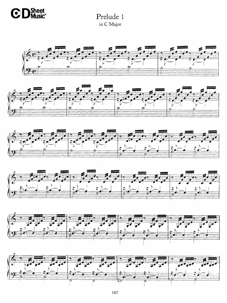 JS Bach - Well Tempered Clavier | PDF
