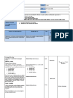 Class III-C First Week Planner