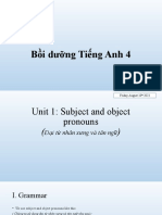 Bồi Dưỡng Tiếng Anh 4