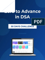 Zero To Advance in DSA: 50 Days Challenge