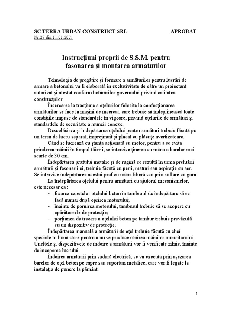 I6 Fasonare Montare Armaturi | PDF