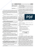 Decreto Legislativo Que Modifica El Codigo de Ejecucion Pena Decreto Legislativo n 1296