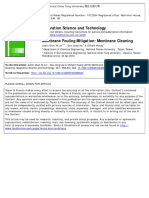 Membrane Fouling Mitigation Membrane Cle-90000484