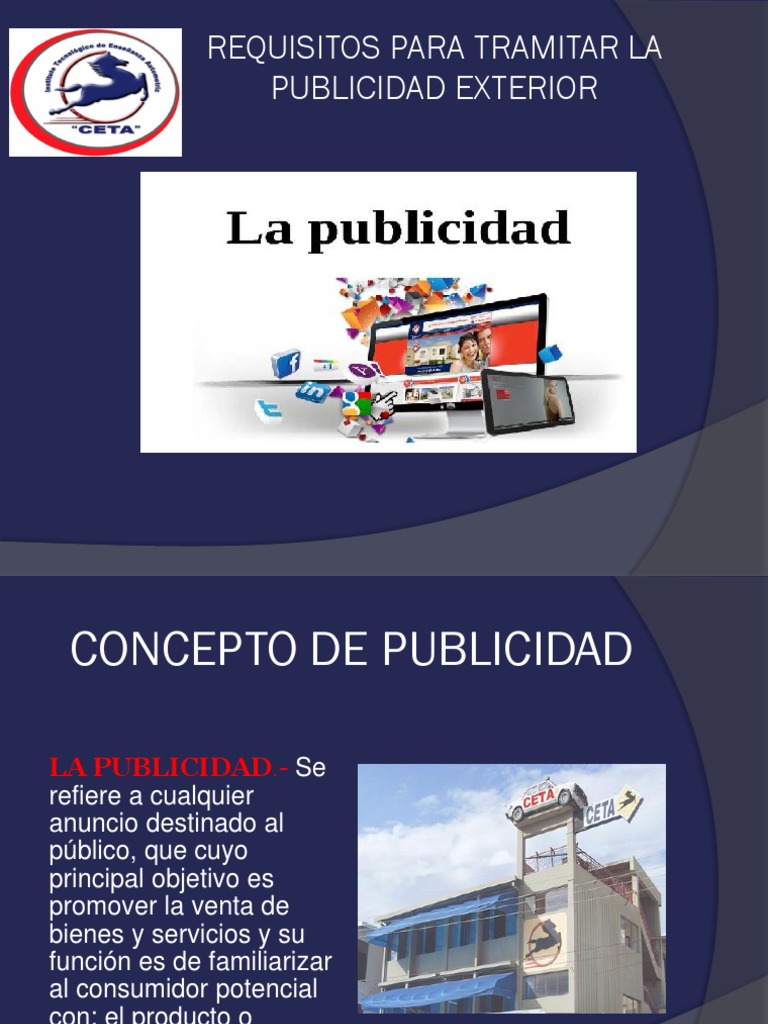Requisitos para Publicidad Exterior en Cochabamba | PDF | Tecnología