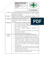 8.2.6. Ep 3 SOP Monitoring Penyediaan Obat Emergensi Di Unit Kerja