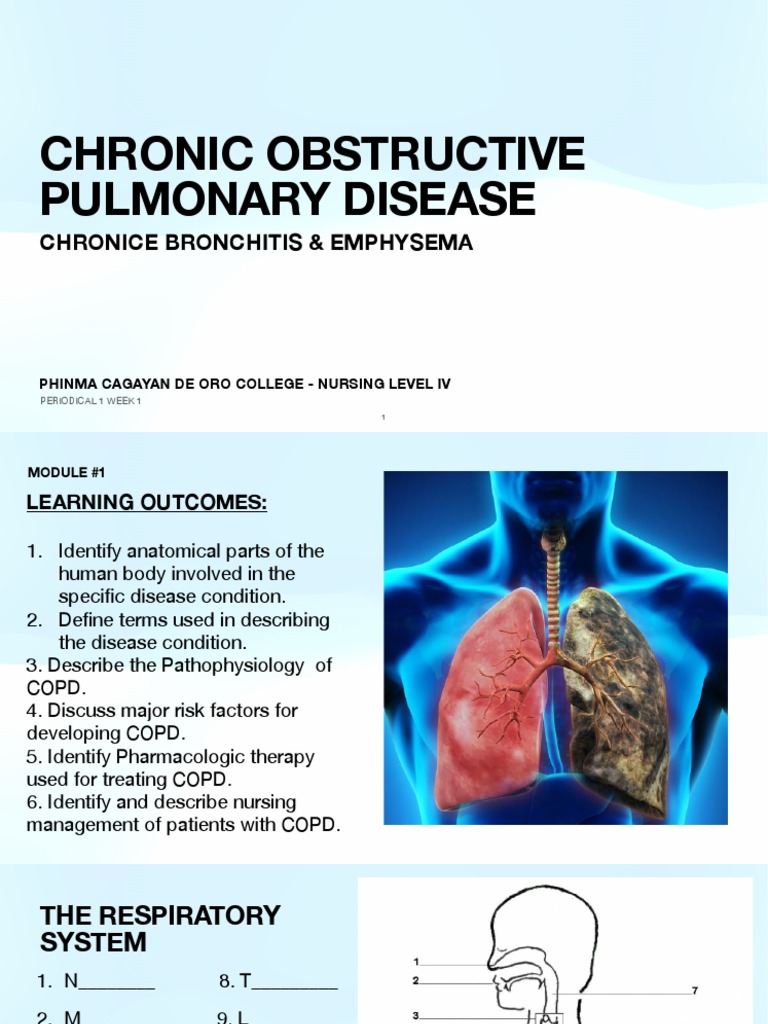 Chronic Obstructive Pulmonary Dse | PDF