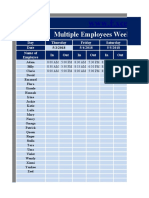 Attendance Sheet