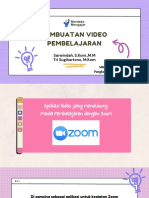 Pembuatan Video Pembelajaran