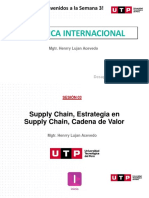 Suply Chain, Estrategia en Suply Chain, Cadena de Valor