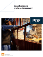 Afghanistans Private Sector Recovery - Format