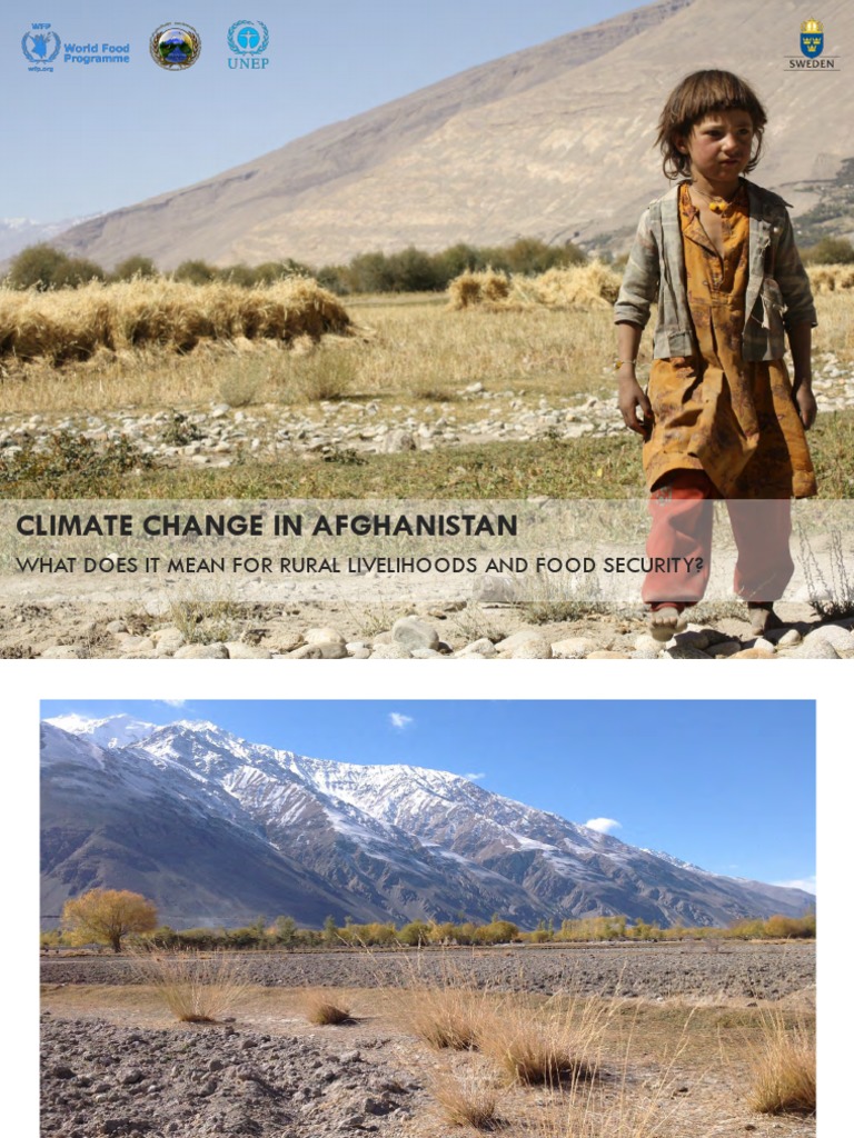 Climate Change Afghanistan | PDF