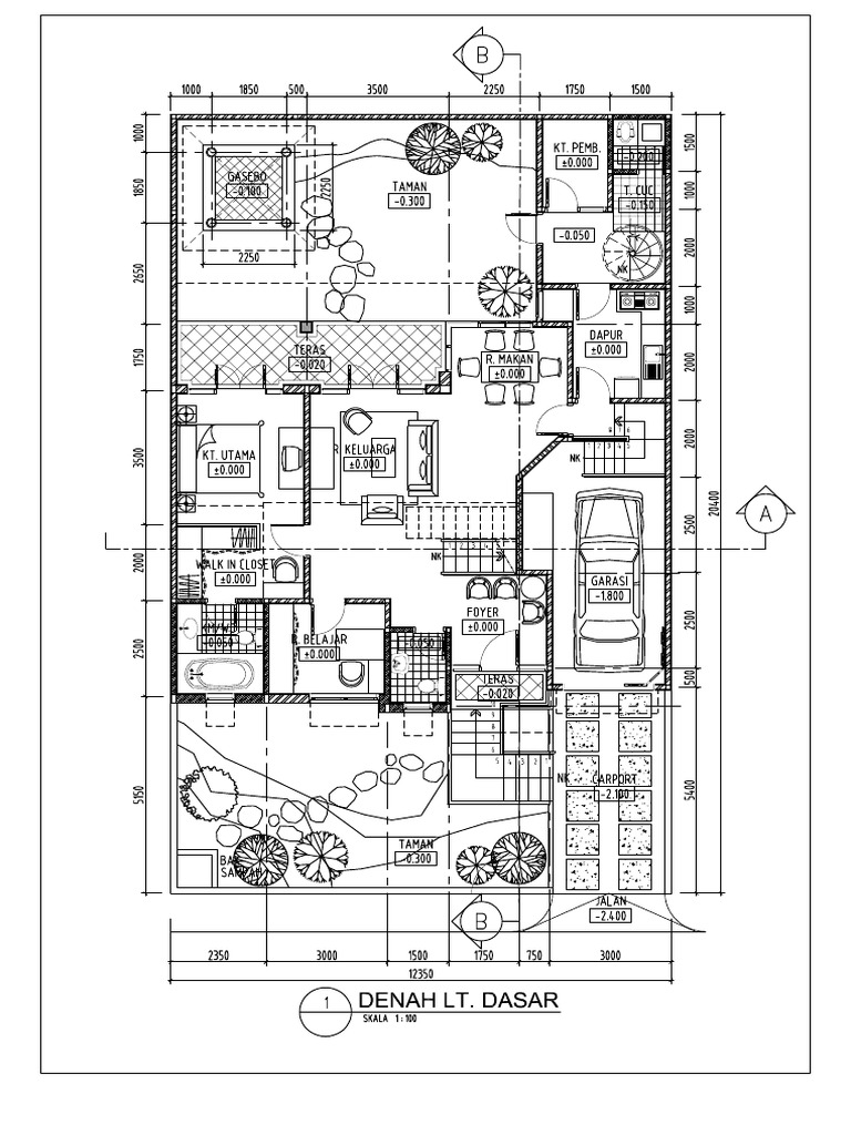 Denah lantai 1111111111 pdf