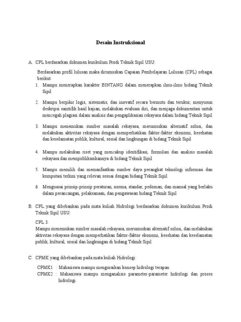 Desain Instruksional Pdf