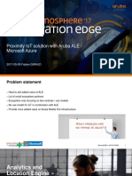 AB-InV-GEN-4-Proximity IoT Solution With Aruba ALE and Microsoft Azure