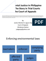 Environmental Justice Philippine Courts Story Trial Courts and Court Appeals