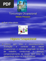 TOXICOLOGIA - metais pesados