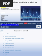 Harmonics in LV Installation & Solutions: Electrical Learning Portal - ELP