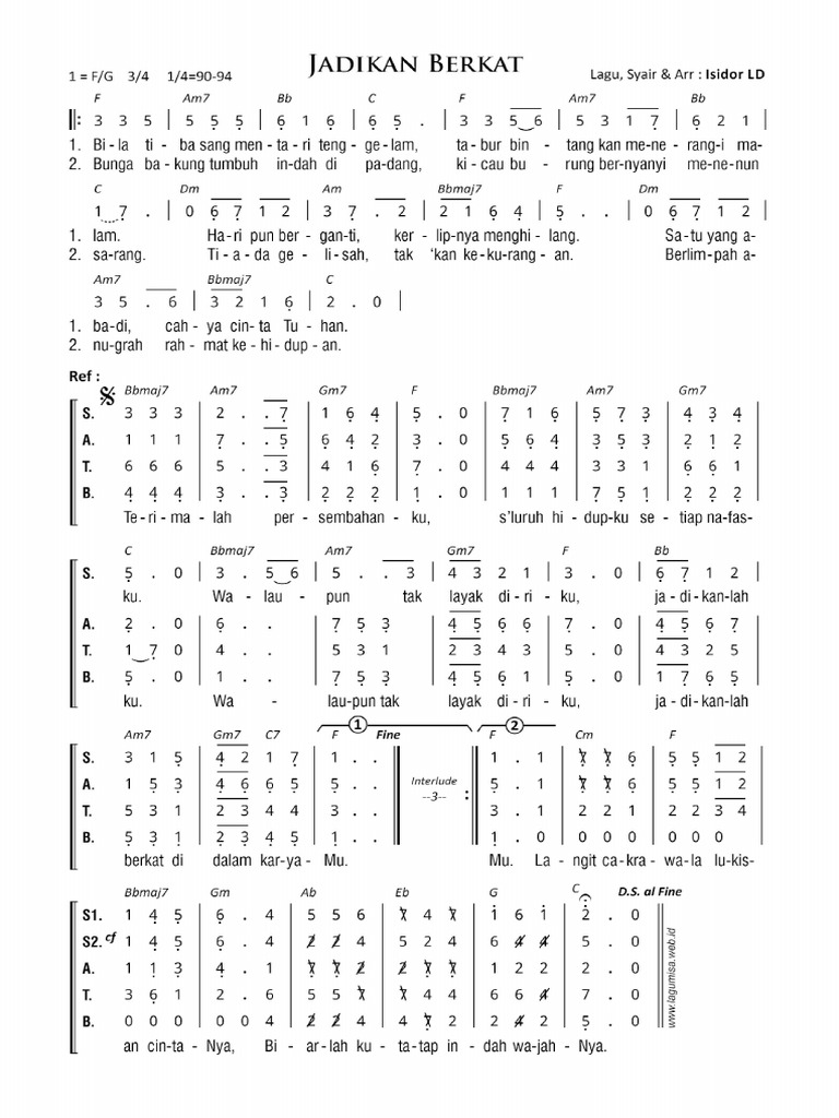 Jadikan Berkat | PDF