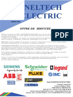 Offre de Services Vente Soneltech Electric