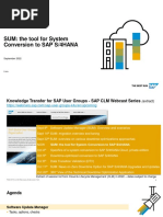 4-SUM The Tool For System Conversion To SAP S4HANA