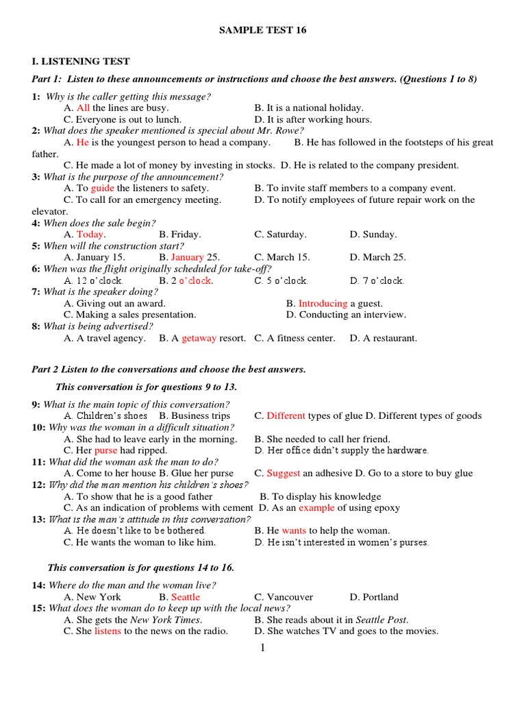 HSG - 11 - Key | PDF