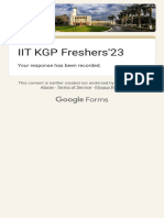 IIT KGP Freshers'23