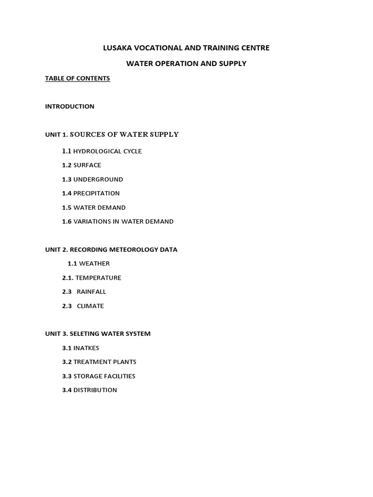 Overview of Water Resources Management | PDF | Water | Weather