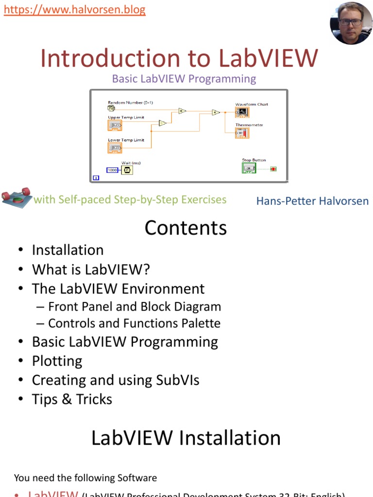Summary Of Labview : LabVIEW – CXDHVT