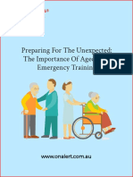 Onalert Preparing For The Unexpected The Importance of Aged Care Emergency Training