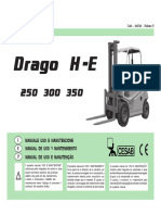 Manual Operador Cesab Drago H-E 250 300 350 2004 0337325-0
