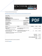 Invoice GDR 15