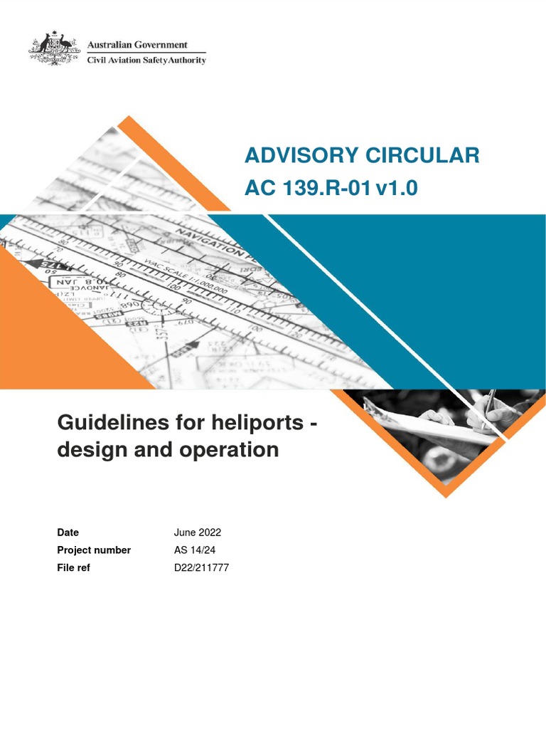 Advisory Circular 139 R 01 Guidelines For Heliports Design and ...